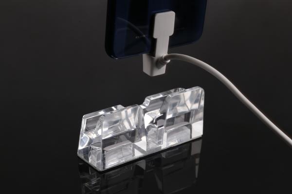 Quality COMER anti-theft devices for mobile phone holders with charging cable and alarm sensor devices for sale