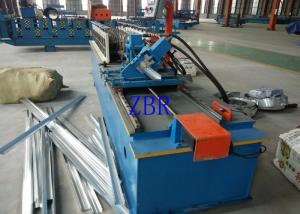 China 14 Steps Door Frame Roll Forming Machine , Rolling Shutter Machine wholesale