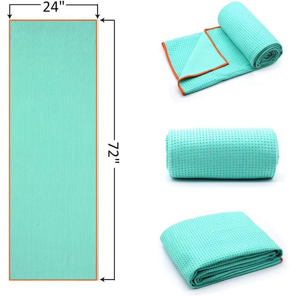 Yoga Mat Towel Pvc Dotd Microfiber Towel With Pouch Gym Towel Pattern