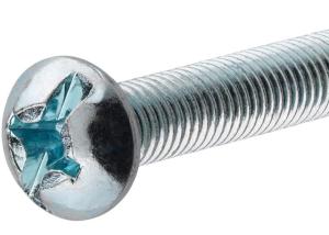 ANSI Roundhead Black Slotted Screw Grade 10.9 Round Head Machine Screw