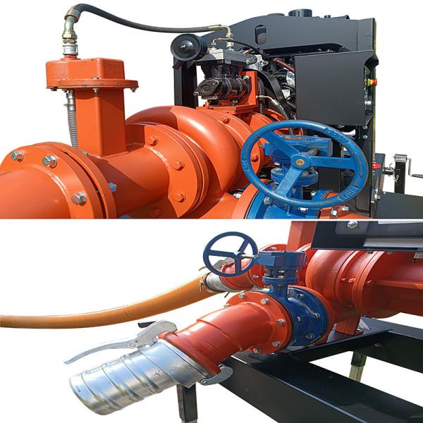 High Pressure Diesel Water Pump Dry Suction Drainage Pump Agriculture Silent Pump Manufacturers