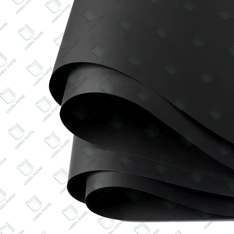 China Bristol Black Cardboard 120gsm-450gsm Black Manila Paper Board wholesale
