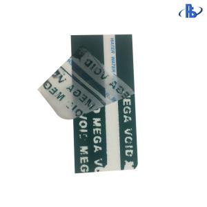 Total Transfer Security VOID Tape With Acrylic Pressure Sensitive Adhesive