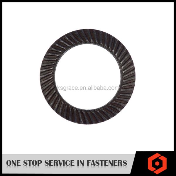 Steel Serrated Contact Safety Spring Washer DIN 9250 Double Side Serrated Lock Washers