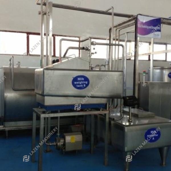 Quality 316L Material Dairy Processing Machine Semi Automatic Milk Processing Machine for sale