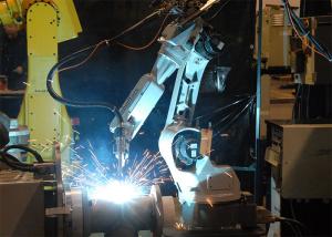 China TIG Argon Welding Automation Equipment , Frame Automated Assembly Line wholesale
