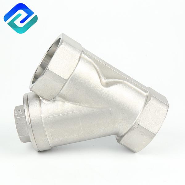 Quality Wcb A216 Y Pattern Strainer Stainless Steel Spring Check Valve for sale