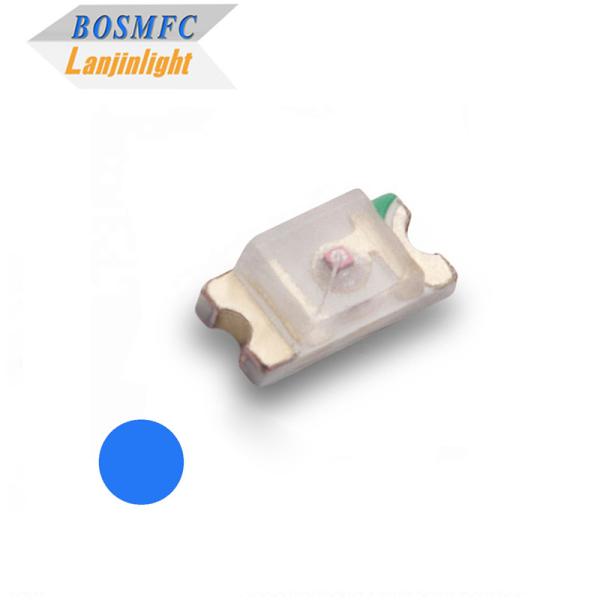 Quality 0603 SMD LED Blue chip 1608 led light emiting diode LED factory sell for LED display indicator for sale