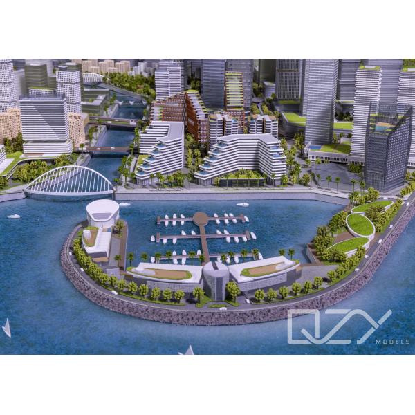 Realistic Sri Lanka Urban Town Planning Models Buildings 1/1250 Large Scale