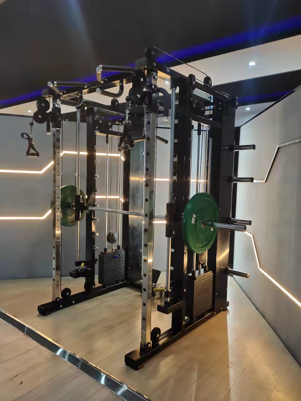 Sport Commercial Fitness Gym Equipment Strength Training Machine Smith Power Rack
