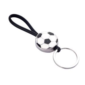 Classic Customized Leather Keychains Durable Key Holders With Available Patterns