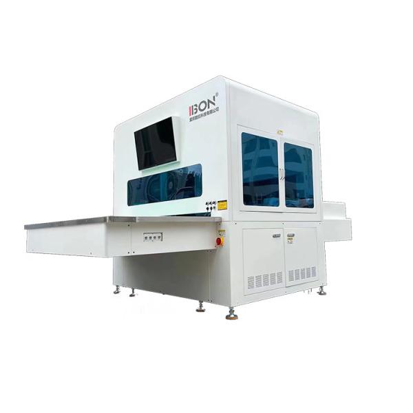 Quality IB1290 Automatic smart vamp marking line machine / Double Head Inkjet Line Drawing Machine for Shoe Upper for sale
