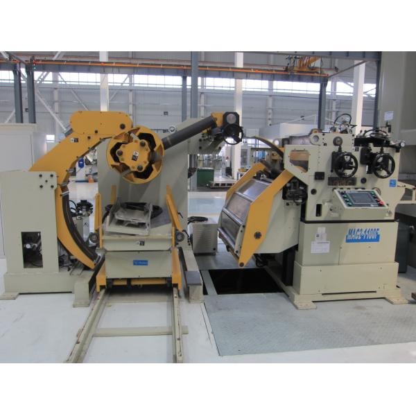 Coil Handling System Decoiler Straightener Feeder With Upper 6 Work Roll