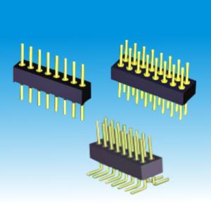 China DIP Machine Pin Headers , Round Male 2mm Header Connector ISO Certification wholesale