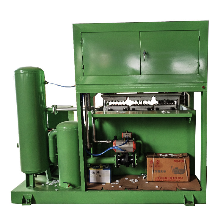 High Efficiency Paper Pulp Molding Machine For Egg Tray / Apple Tray Making Production