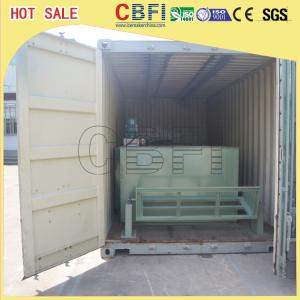 Fishery Cooling Containerized Block Ice Machine Germany Compressor