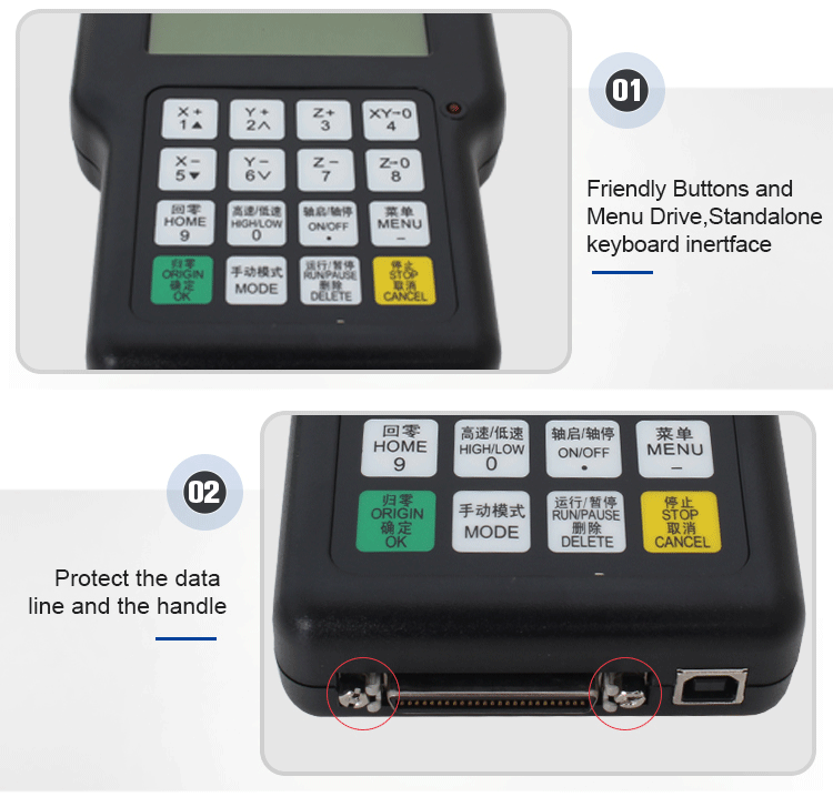 3 Axis Construction Works DSP 0501 Controller for CNC Router DPS System