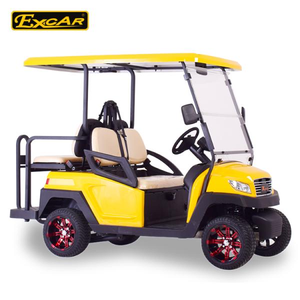 48 Volt 3KW Battery Powered Electric Golf Buggy Car 80-100KM Range