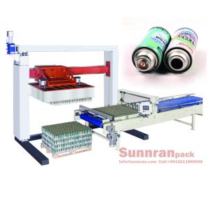 China Low Level Empty Can Palletizer For Aerosol Can 380Volt 50HZ CE Certificate wholesale