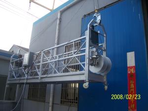 China 7 - 8m / min Personalized Construction Steel Rope Suspended Window Cleaning Platform wholesale