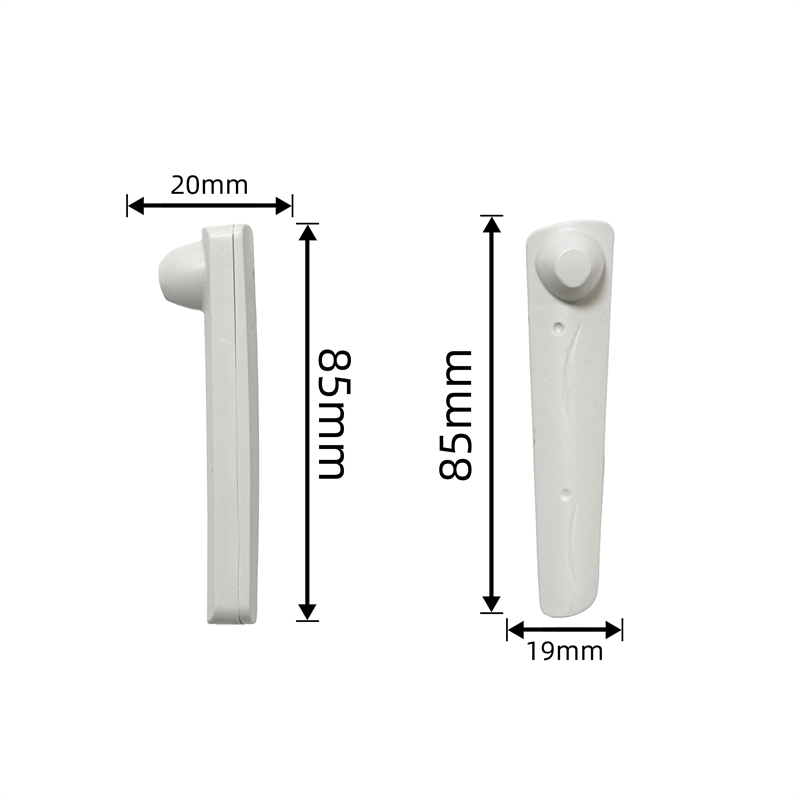 Grey EAS 58KHz AM Security Hard Tag 85mm For Retail Store