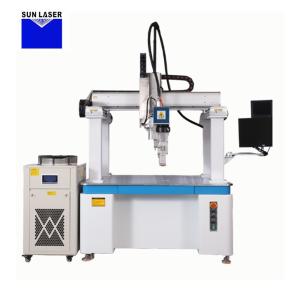 4-Axis Cnc Platform Fiber Laser Welding Machine Suitable For Square Battery Cylindrical Battery Welding