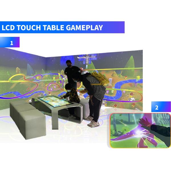 3D Visual Effects Surround Sound Immersive Interactive Wall Drawing Game 4000lm