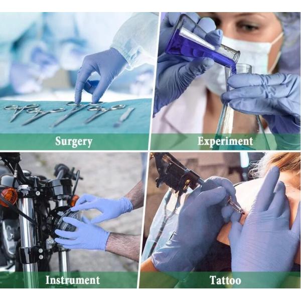 Multipurpose Unisex Disposable Nitrile Exam Gloves