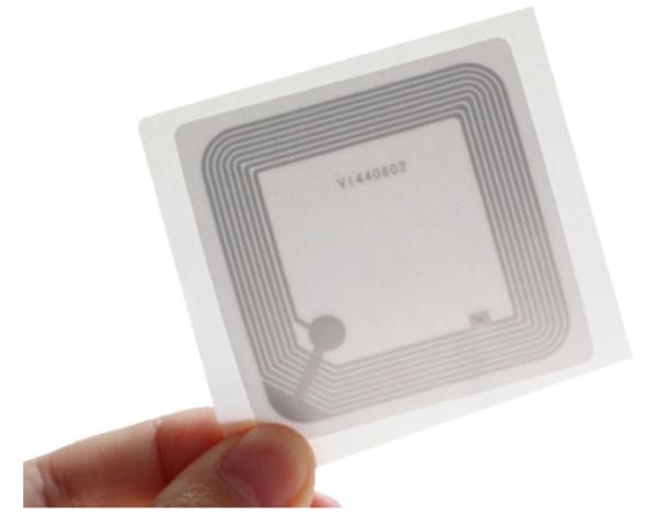 Quality 50x50mm Protocol ISO15693 RFID Label Tags With Adhesive Back for sale