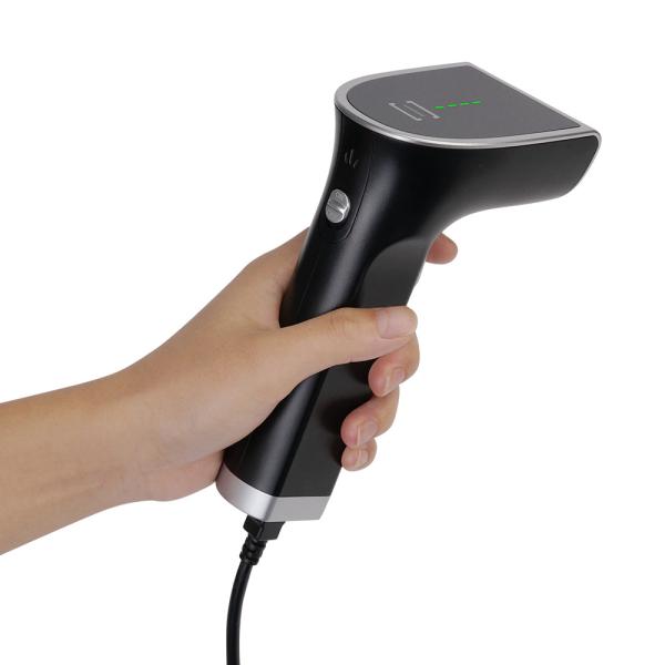 Quality USB 1D Laser Barcode Scanner 650nm Visible Wired Handheld Bar Code Reader for sale