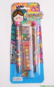 Top Quality Cheap Promotion Stationery,Back to School Mini Stationery Set/Wholesale Office
