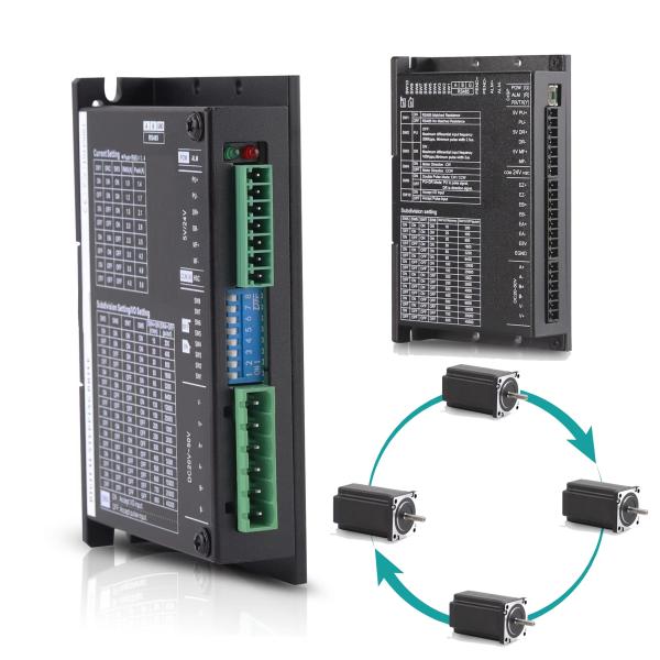 Quality 220V-380V Closed Loop Stepper Driver , Practical Servo And Stepper Motor for sale