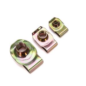 China Hexagon Head Stainless Steel Spring U-Nut Clip Nut For M4-M10 Fastening wholesale