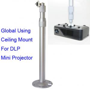 China Aluminum Alloy Universal Ceiling Mount For Mini DLP LED Projector 30 to 60cm Adjustable wholesale