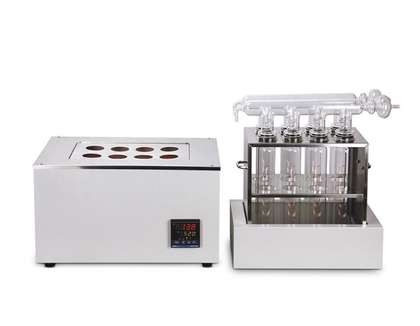 Solid sample ≤ 6g LCD display Semi-automatic nitrogen analyzer Measurement range: 0.1-200mgN