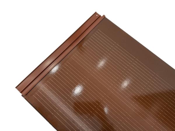 Quality 9.62V Optimum Operation Voltage BIPV Double Glass Greenhouse PV Module Laminated Glass Solar Panel with Max. Fuse Current of 25A for sale