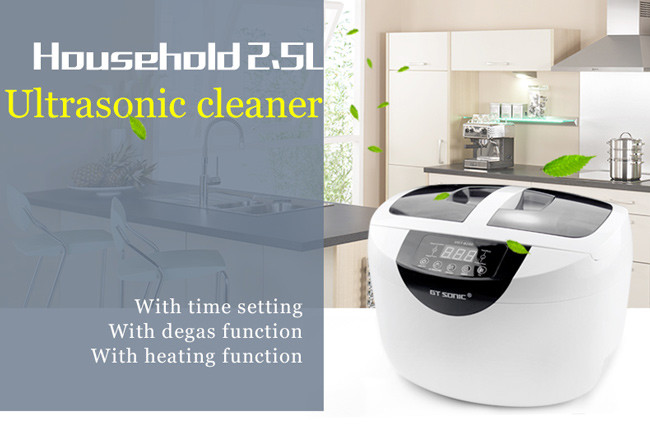 household 2.5 Liter Ultrasonic Cleaner Multipurpose Ultrasound Washing Machine