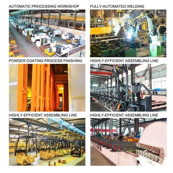 3300lbs 6.5m Scissor Hand Manual Electric Powered Forklift