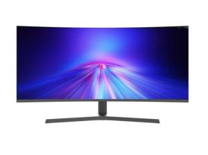 China 1500R Curved Screen Computer Monitor 75Hz 31.5 Inch With HDR 10 And DisplayPort wholesale