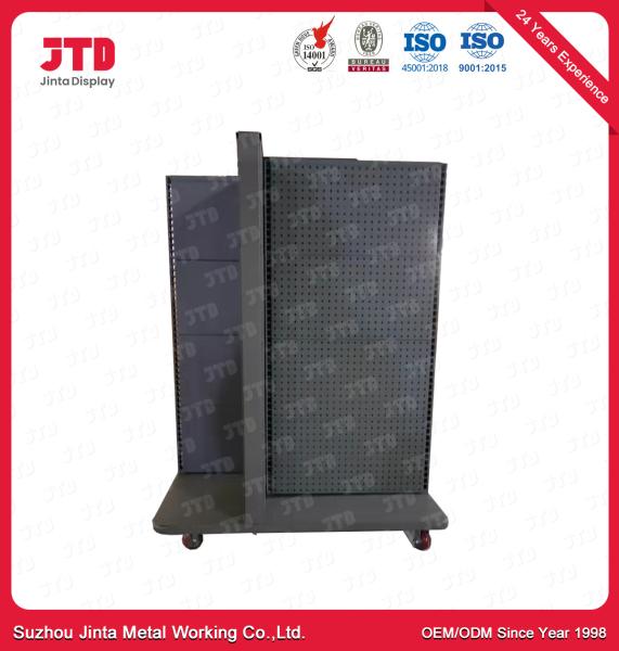 Quality 3FT Four Way Display Stand 4 Wheels ODM 4 Way Display Rack for sale
