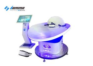 China White Virtual Flight Simulator , 360 Degree Virtual Reality Motion Simulator wholesale