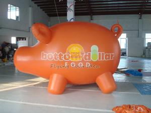 Custom New Design Full Digital Printing  Attractive Shaped Balloons with Pig Shape for sale / Trade show