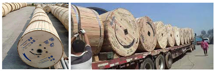 Armored 36 Core Direct Burial Single Mode Fiber Optic Cable Loose Tube GYTA53