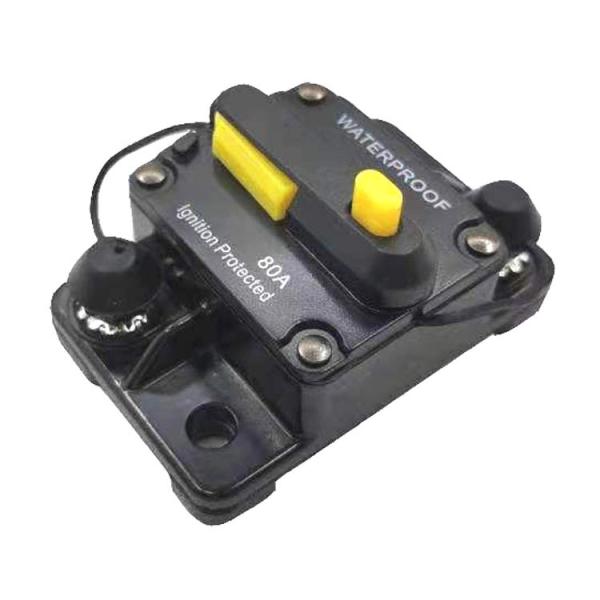 Quality 200A 300A Automotive Circuit Breakers Waterproof With Yellow Button Switch for sale