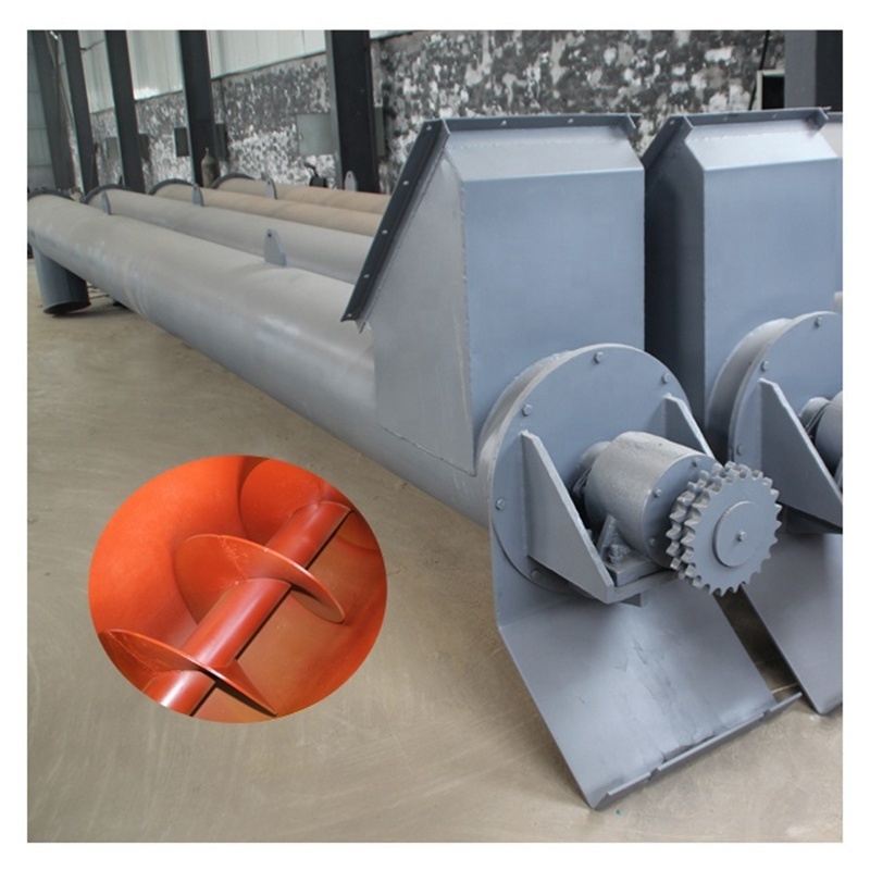 U Shape Tubular Screw Auger Conveyor
