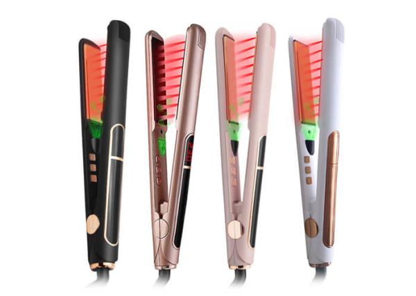 Quality Tourmaline Ceramic 2 In 1 Flat Iron wet to dry Hair Styler Straightener for sale