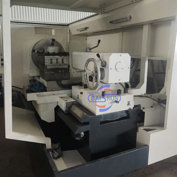 Hot Selling New Heavy Duty QK1332 Metal Cnc Pipe Threading Lathe Machine For Pipe Processing