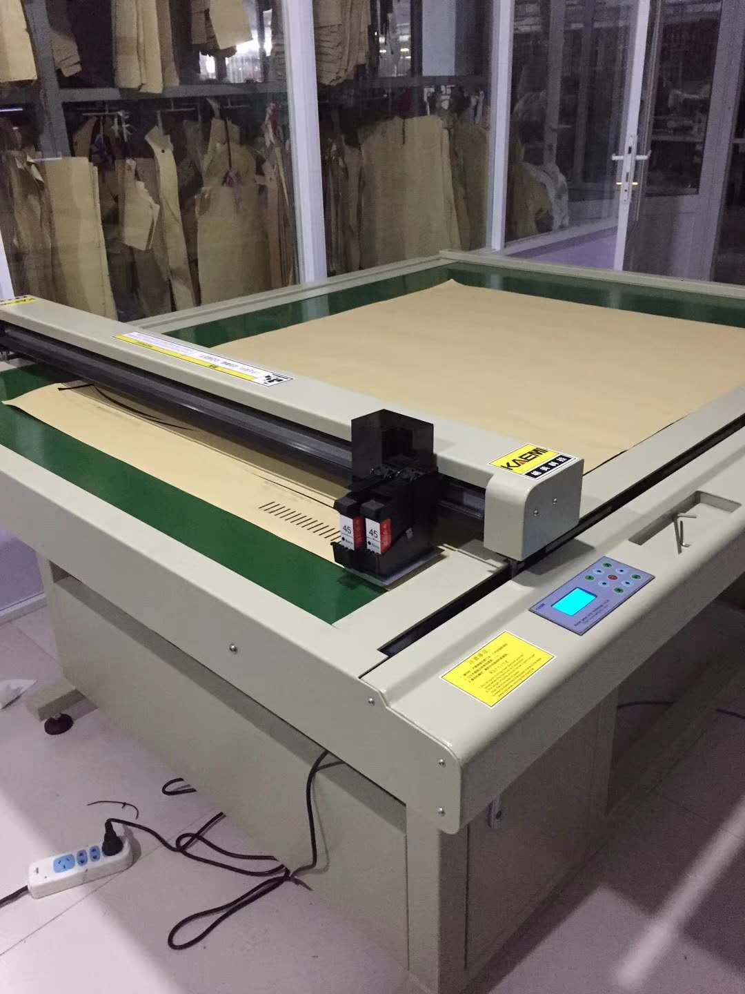 1500*900mm Garment Pattern Kraft Paper White Paper Cutting Plotter with Inkjet Printer