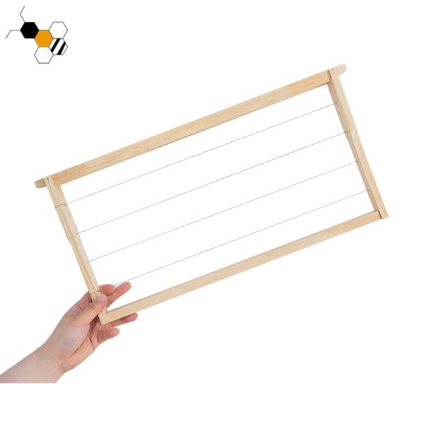 Quality Wired Langstroth Bee Frame OEM Knot Free Pine Beekeeping Frame for sale