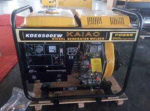 China Welding Generator Set Small Diesel Generators KDE6500EW 12 Months Warranty wholesale
